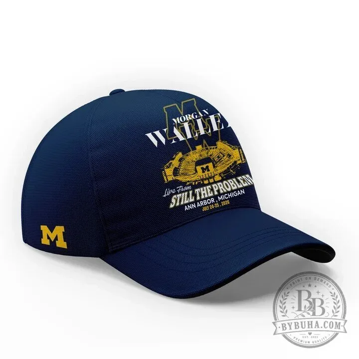 Morgan Wallen Still The Problem Tour 2026 Michigan Wolverines Football Jersey 4 Morgan Wallen Still The Problem Tour 2026 Michigan Wolverines Football Jersey
