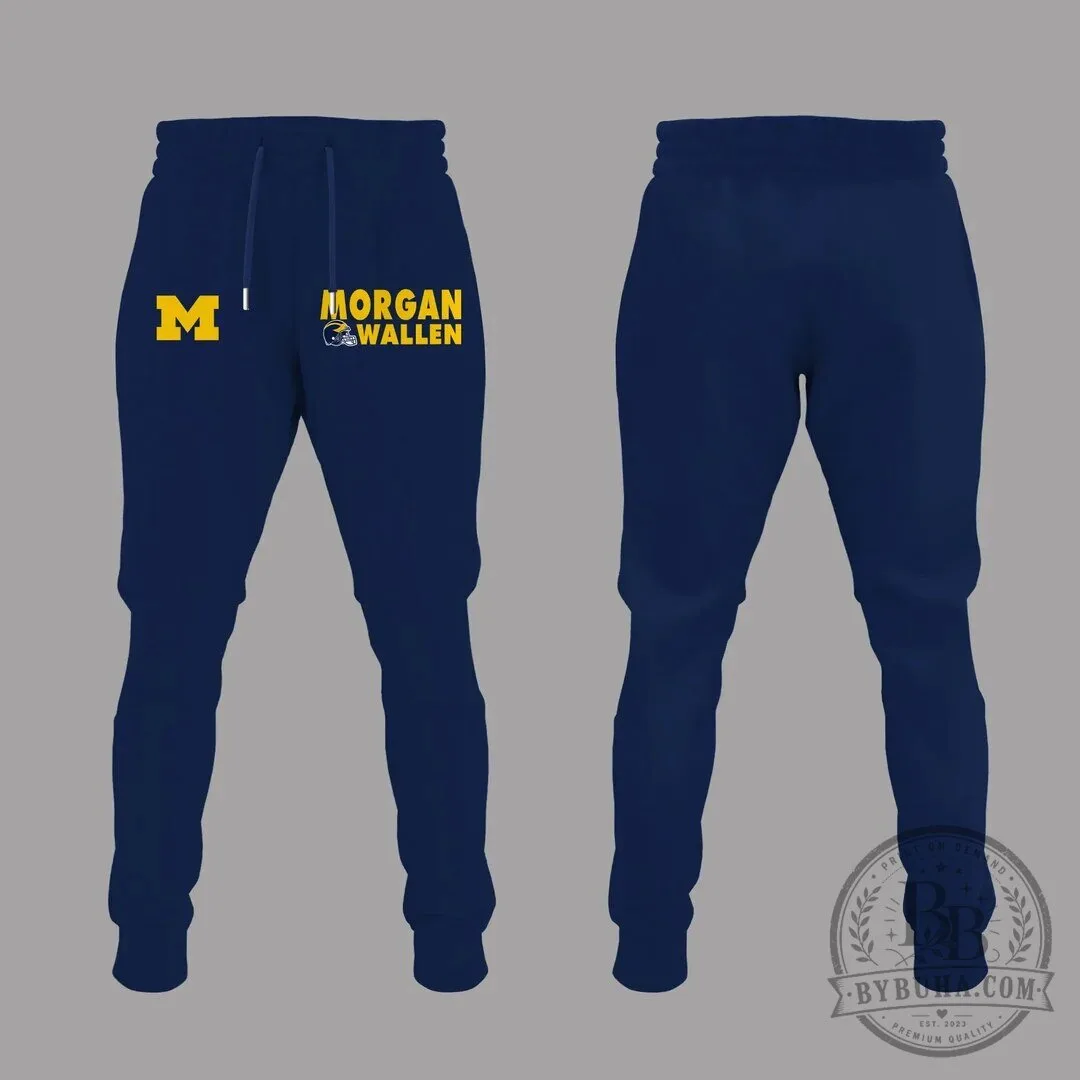 Morgan Wallen Still The Problem Tour 2026 Michigan Wolverines Football Jersey 5 Morgan Wallen Still The Problem Tour 2026 Michigan Wolverines Football Jersey